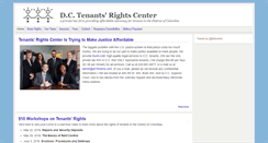 Desktop Screenshot of dctenants.com